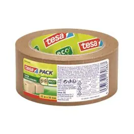 Cinta embalar ecologica papel reforzado ultra strong 25 m x 50 mm tesa tape