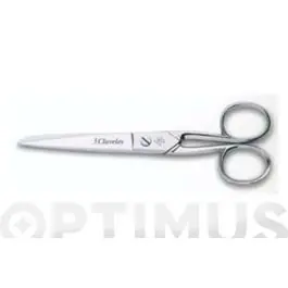 Tijera costura niquelada 7 17,5 cm 3 claveles