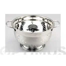 Escurridor inoxidable con base 24 cm ibili
