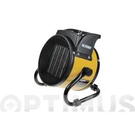 Calefactor cerámico profesional 2000 w con termostato, inclinacion ajustable ironside