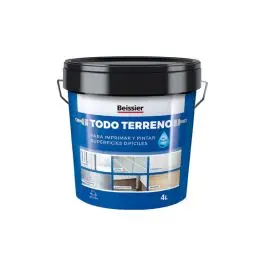 Imprimacion al agua multiusos todo terreno 4 l blanco beissier