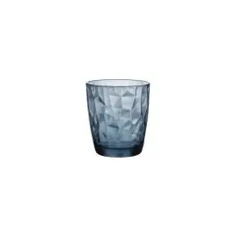 Vaso diamond tensionado pack 3 uds 30 cl azul bormioli