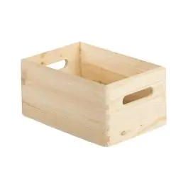 Caja madera de pino 30 x 20 x 14 cm astigarraga