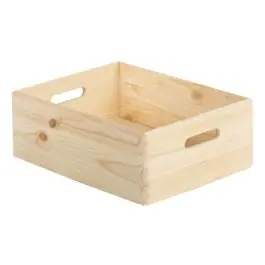 Caja madera de pino 40 x 30 x 14 cm astigarraga