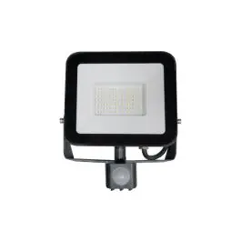 Proyector led ip44 6500k met ne sensor movimiento 50w 4500lm sonedas