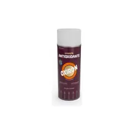 Esmalte antioxidante spray oxiron liso brillante 400 ml blanco titan