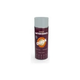 Esmalte antioxidante spray oxiron liso brillante 400 ml gris perla titan
