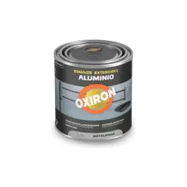 Esmalte exteriores oxiron 750 ml aluminio titan