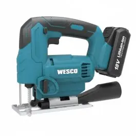 Sierra calar bateria de 2.0 ah 18v + cargador wesco