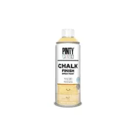 Pintura spray chalk 520 cc amarillo mostaza pintyplus