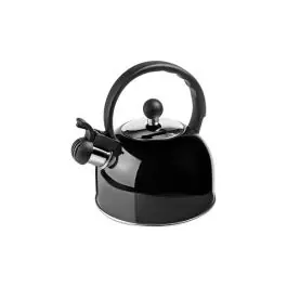 Tetera pava inox negra 2,5 l ibili