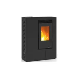 Estufa de pellet wells 10,6 kw negro karmek