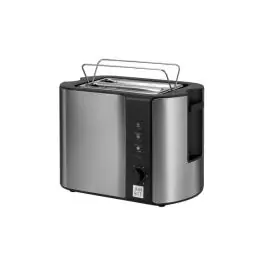 Tostador dos ranuras inox 800w ambit