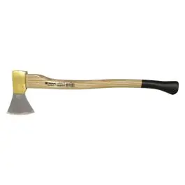 Hacha 1000 grs 600 mm. hoja con triple cuña, norma: din 7294 ironside garden