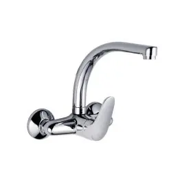 Grifo de cocina monomando pared serie ficus h2o