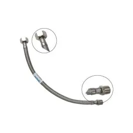 Latiguillo conexion flexible acero inox hembra 1/2 - hembra 1/2 50 cm h2o