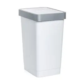 Cubo recic. 25 lt tapa basculante pp bl tatay