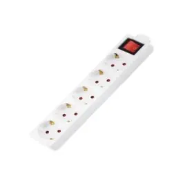 Base multiple elec int 5t-tt sin cable vh bl vivahogar