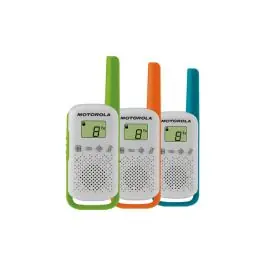 Walkie talkie t42 triple pack motorola