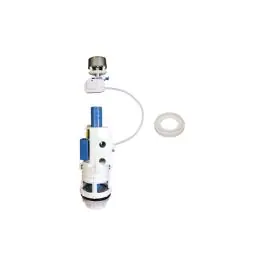 Descarga cisterna wc doble pulsador sin kit tornilleria por cable h2o