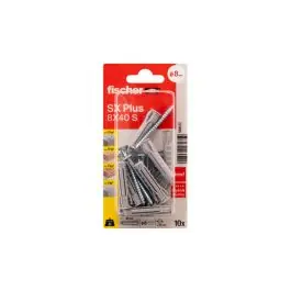 Taco sx nilon plus 8 x 40 s 10 uds fischer