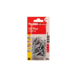 Taco sx nilon plus 5 x 25 s 20 uds fischer