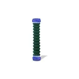 Malla simple torsion plastificada luz 50 mm 2 x 25 m verde torres