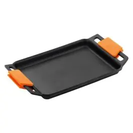 Plancha lisa aluminio fundido efficient plus 40cm induccion bra