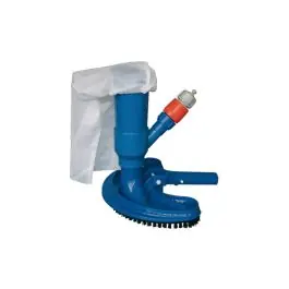 Limpiafondos manual para manguera de jardin jac vac de 1/2 luna gre