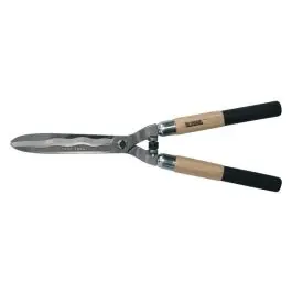 Tijera cortasetos mango madera 57 cm corte ondulado ironside garden