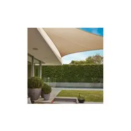Toldo vela sombreo triangular grade sail 340 gr 5x5x5 m tierra coolaroo