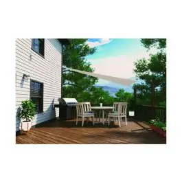Toldo vela sombreo triangular ready to hand 125 gr 3x3x3 m tierra coolaroo