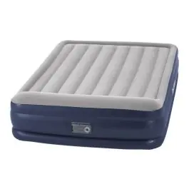Colchon cama hinchable doble trichet 203x152x46 cm + inflador electrico bestway