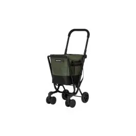 Carro compra 4 ruedas gir. easy go kaki / negro ambit