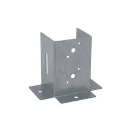 Pletina cuadrada b.p.vertical 90 x 90 mm non