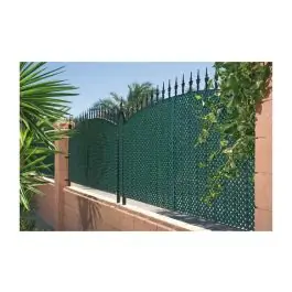Celosía pvc 48 mm 1 x 2 m verde catral