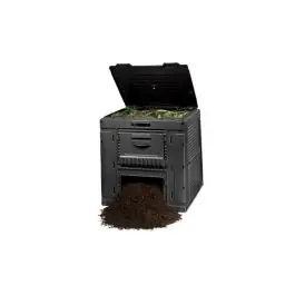 Compostador e-composter w/base 470 l 79x79x79 cm keter