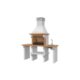 Barbacoa ladrillo sagra 237 x 197 x 58 cm collippo