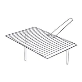 Parrilla cincada 3 patas para chimeneas 466x280 cm sauvic