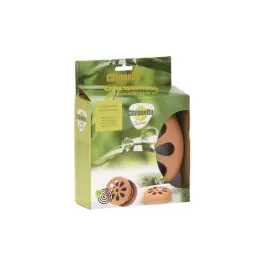 Quemador espiral antimosquitos +10 espirales citronella non - Koopman