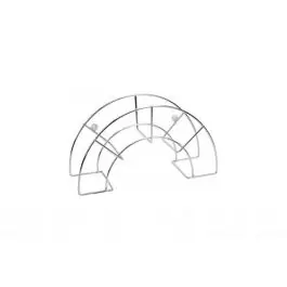 Colgador manguera pared acero inoxidable grande 30m sauvic