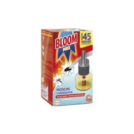 Recambio insecticida electrico bloom moscas y mosquitos 45 noches