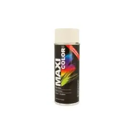 Pintura spray maxi color mate 400 ml ral 9010 blanco puro motip