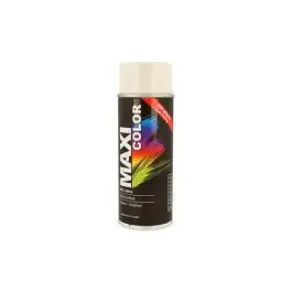 Pintura spray maxi color brillo 400 ml ral 9010 blanco puro motip