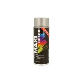 Pintura spray maxi color brillo 400 ml ral 9006 aluminio blanco motip