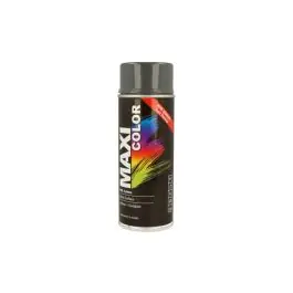 Pintura spray maxi color brillo 400 ml ral 7011 gris hierro motip