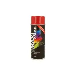 Pintura spray maxi color brillo 400 ml ral 3000 rojo vivo motip