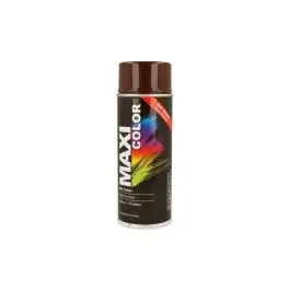 Pintura spray maxi color brillo 400 ml ral 8016 caoba motip