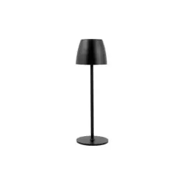 Lampara led recargable eureka negra 38 cm h&h - Non