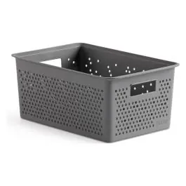Cesta ordenacion bohool 4 l gris antracita tatay
